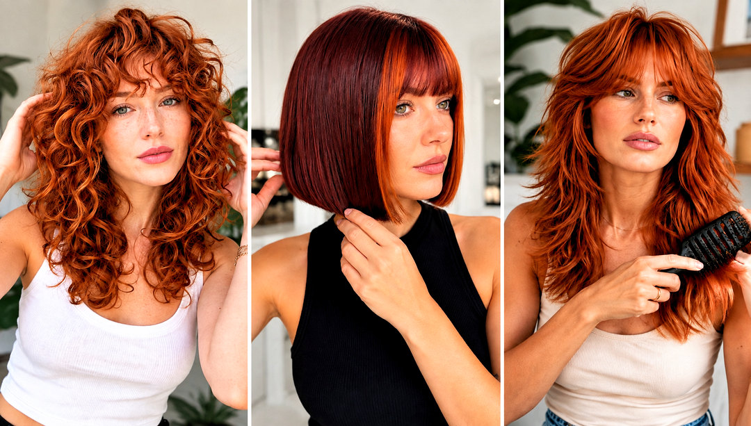 25 bangs copper ideas