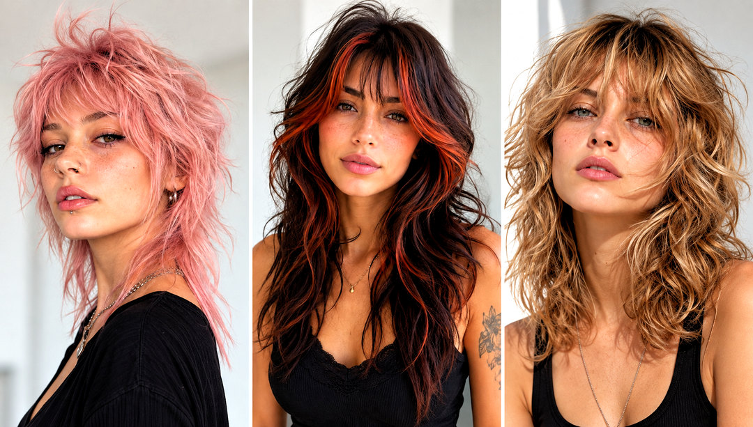 25 long wolf cut hairstyle ideas